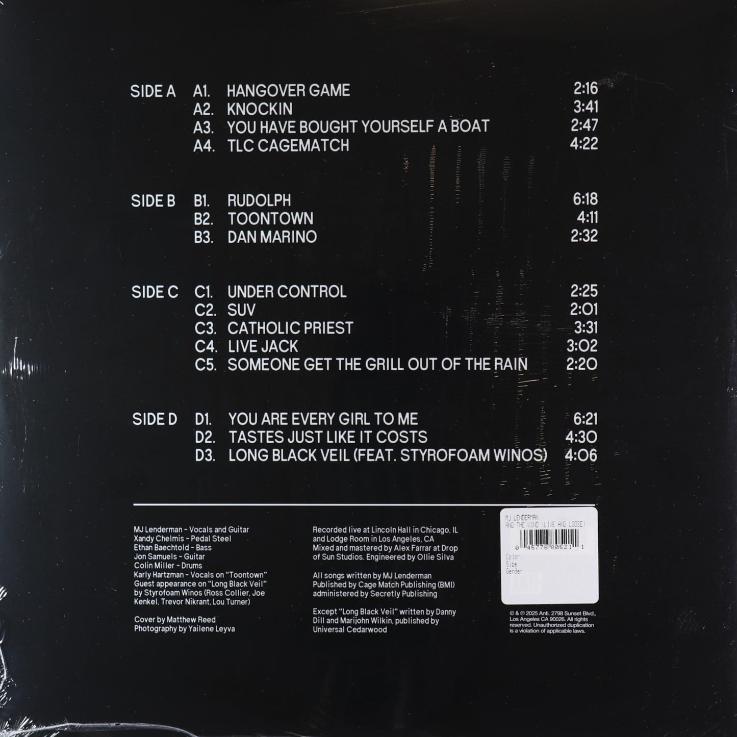 MJ Lenderman And The Wind-Live And Loose!