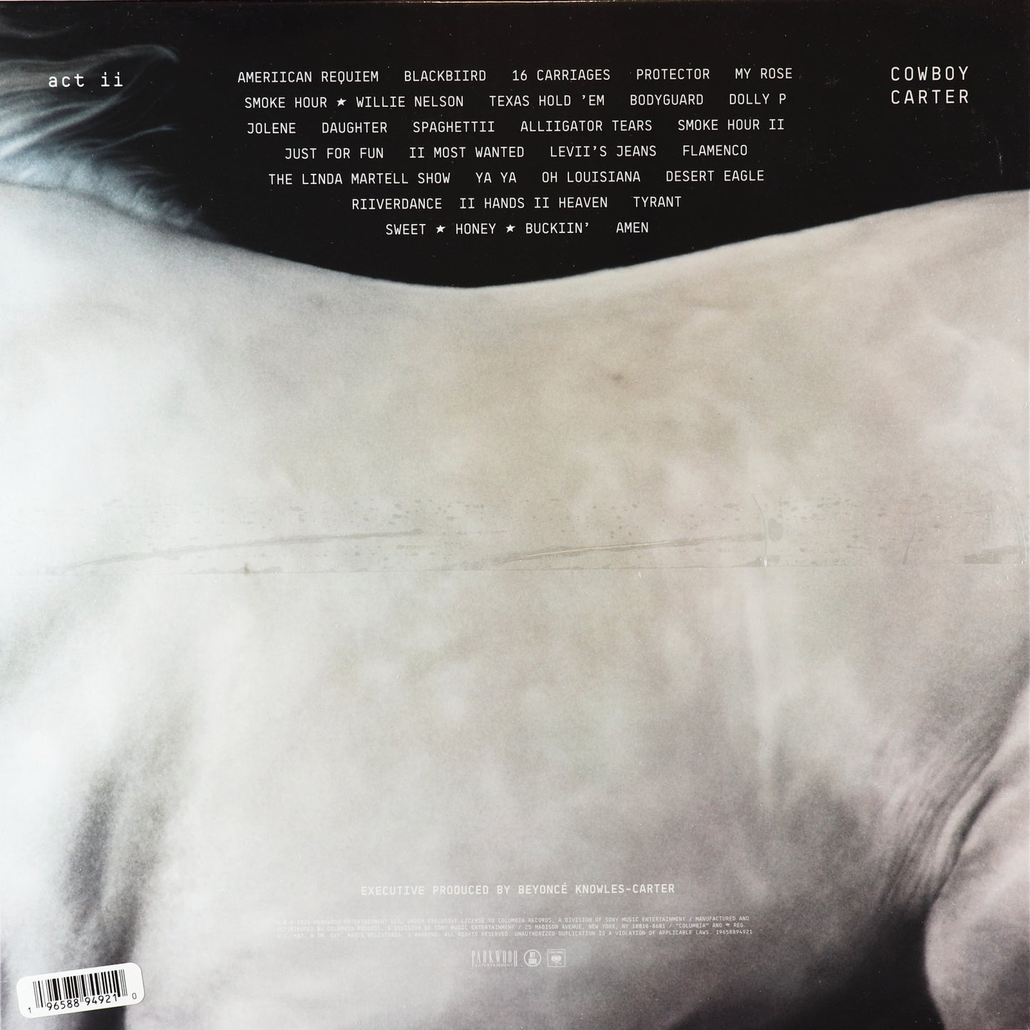 Beyonce-Cowboy Carter Official Vinyl