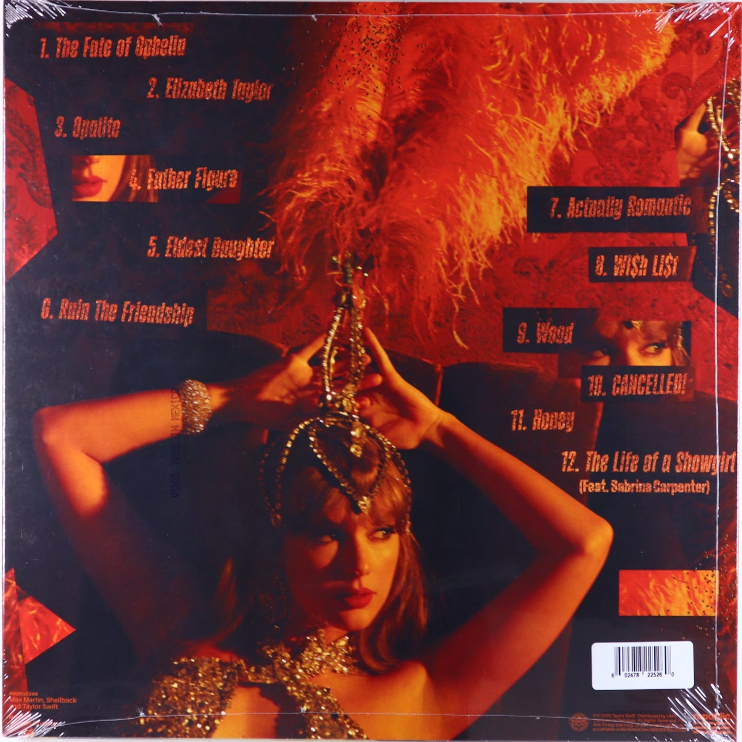 Taylor Swift-The Life Of A Showgirl