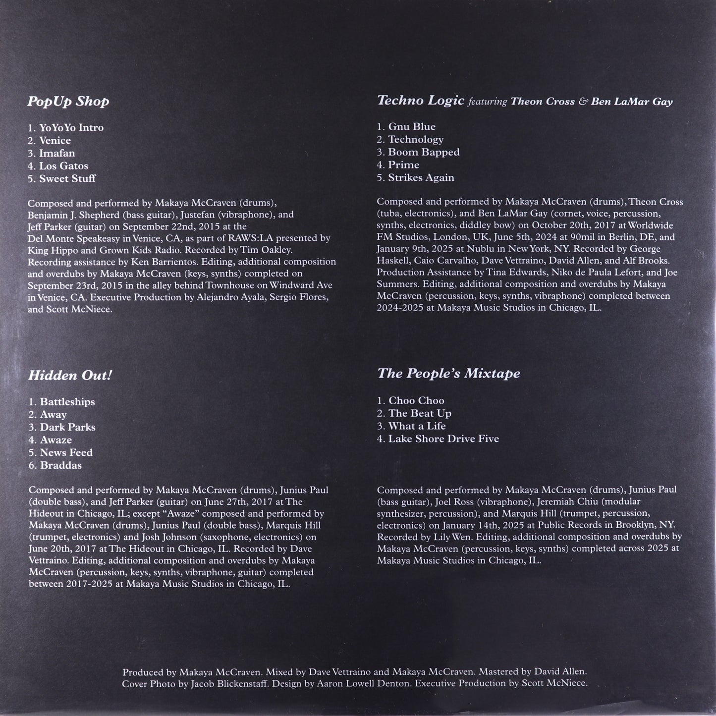 Makaya McCraven-Off The Record