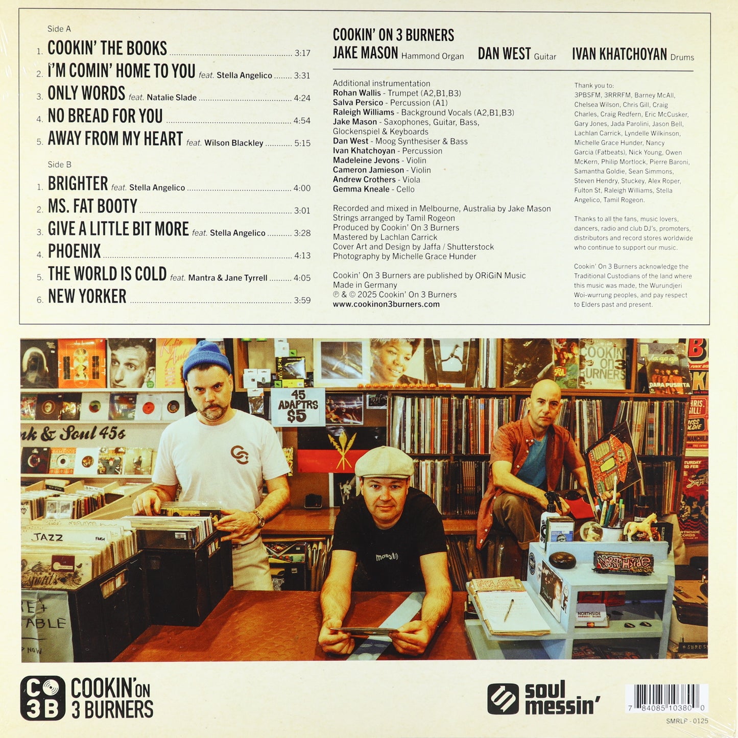 Cookin' On 3 Burners-Cookin' The Books