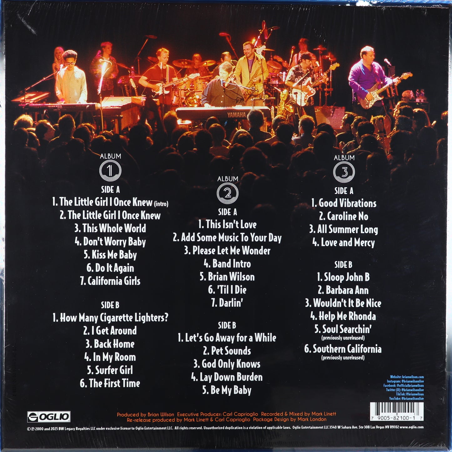 Brian Wilson-Live At The Roxy!