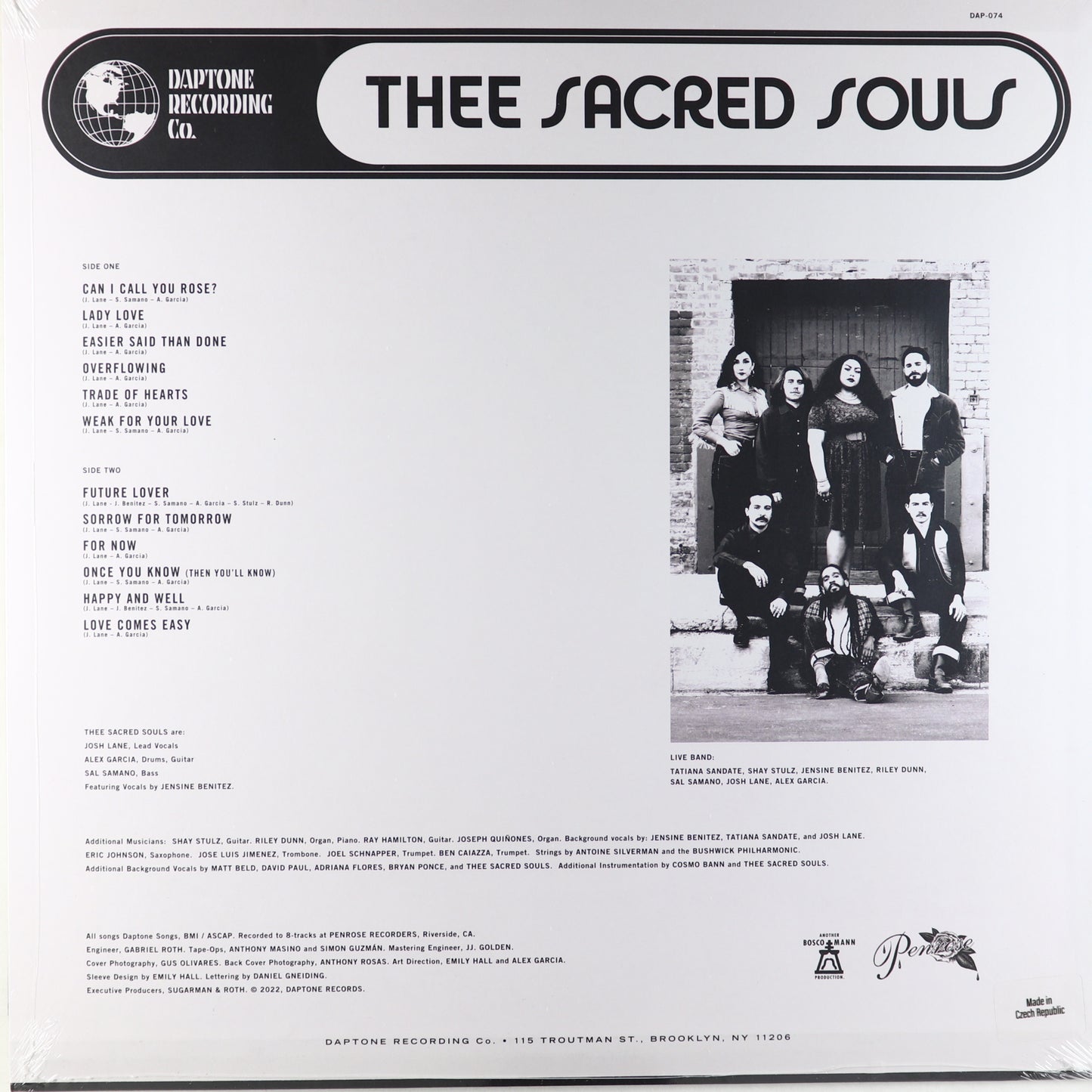 Thee Sacred Souls-Thee Sacred Souls