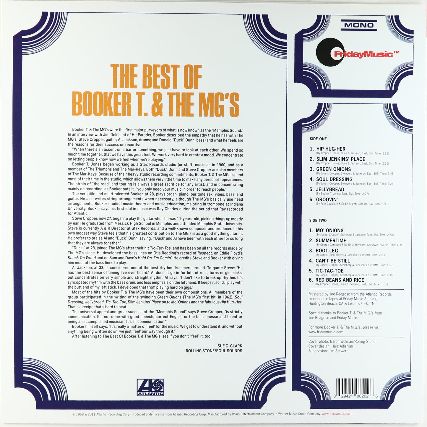 Booker T & MG's-The Best Of Booker T. & The MG's