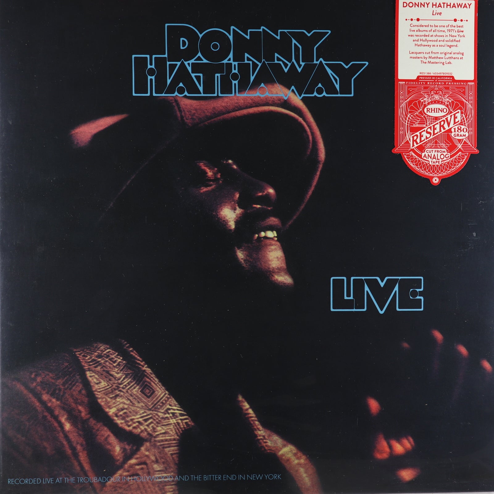 Donny Hathaway-Live – Carolina Soul Records
