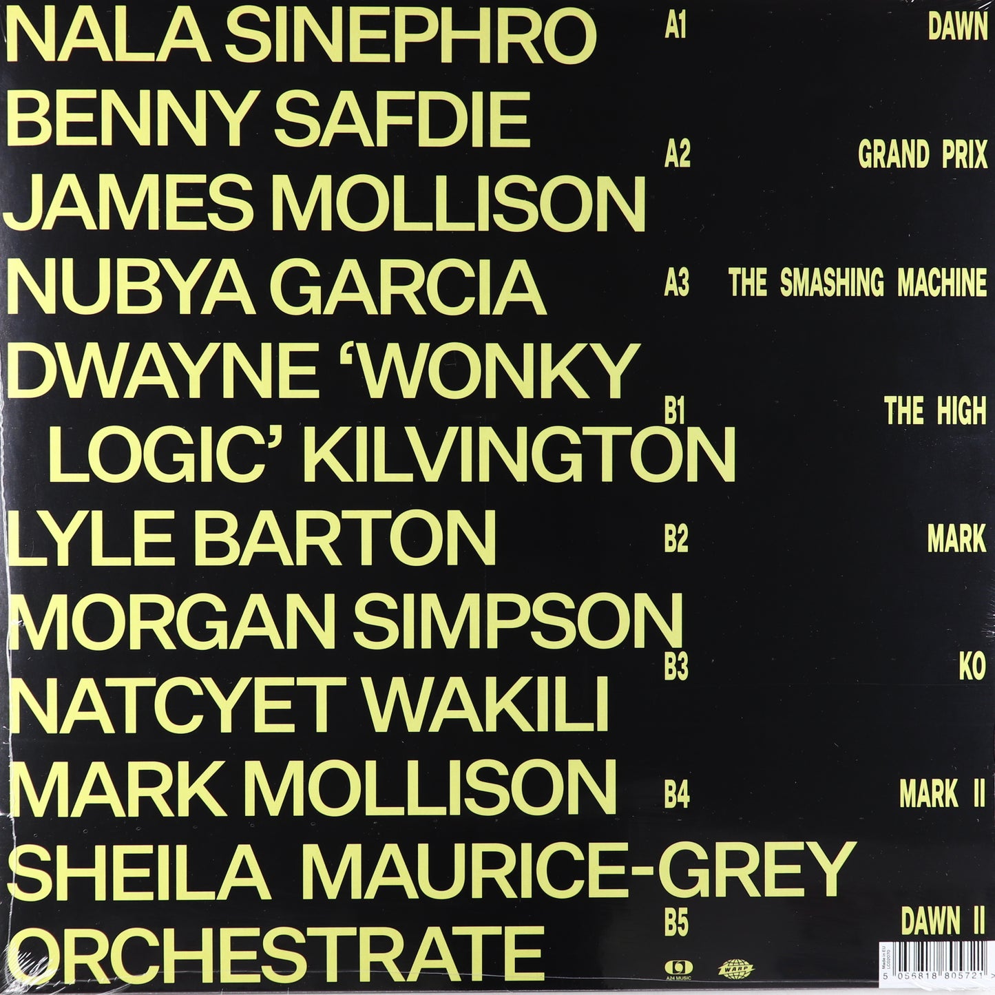 Nala Sinephro-The Smashing Machine OST