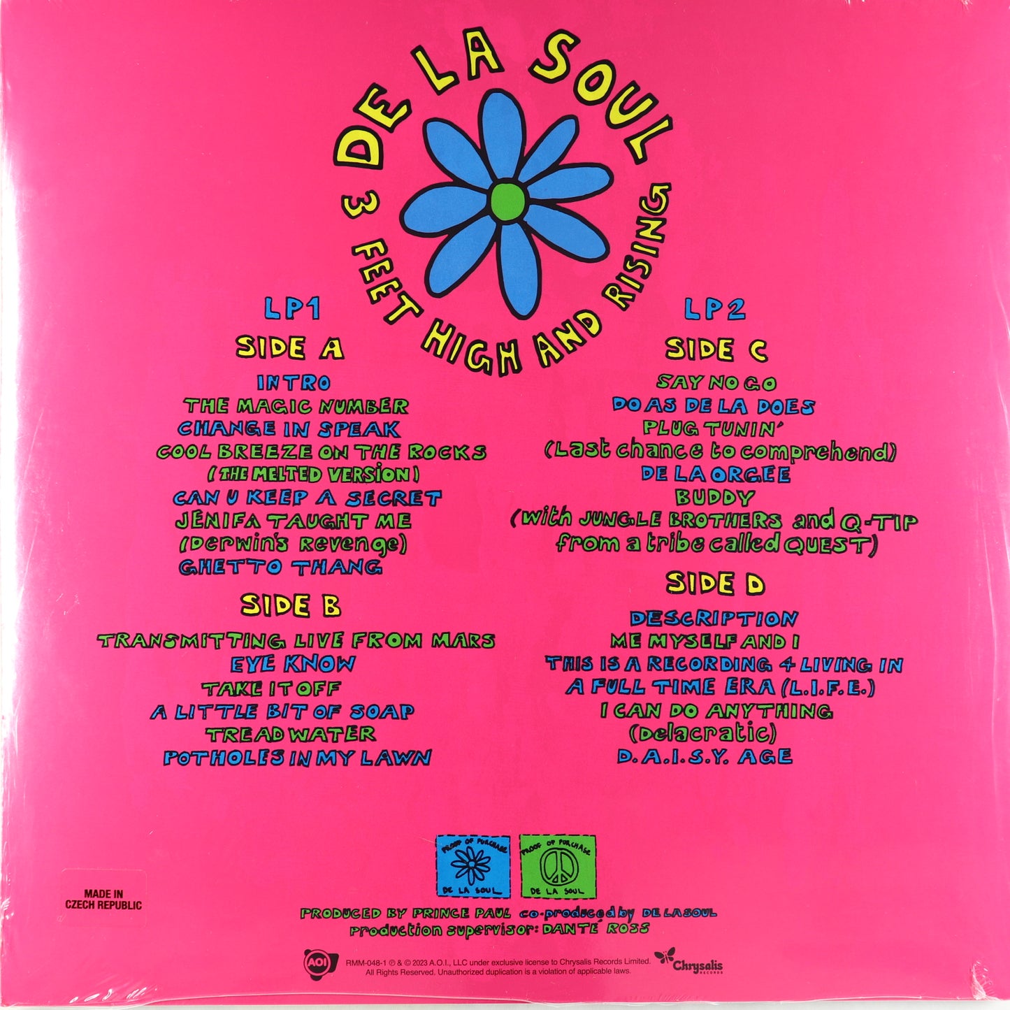 De La Soul-3 Feet High and Rising