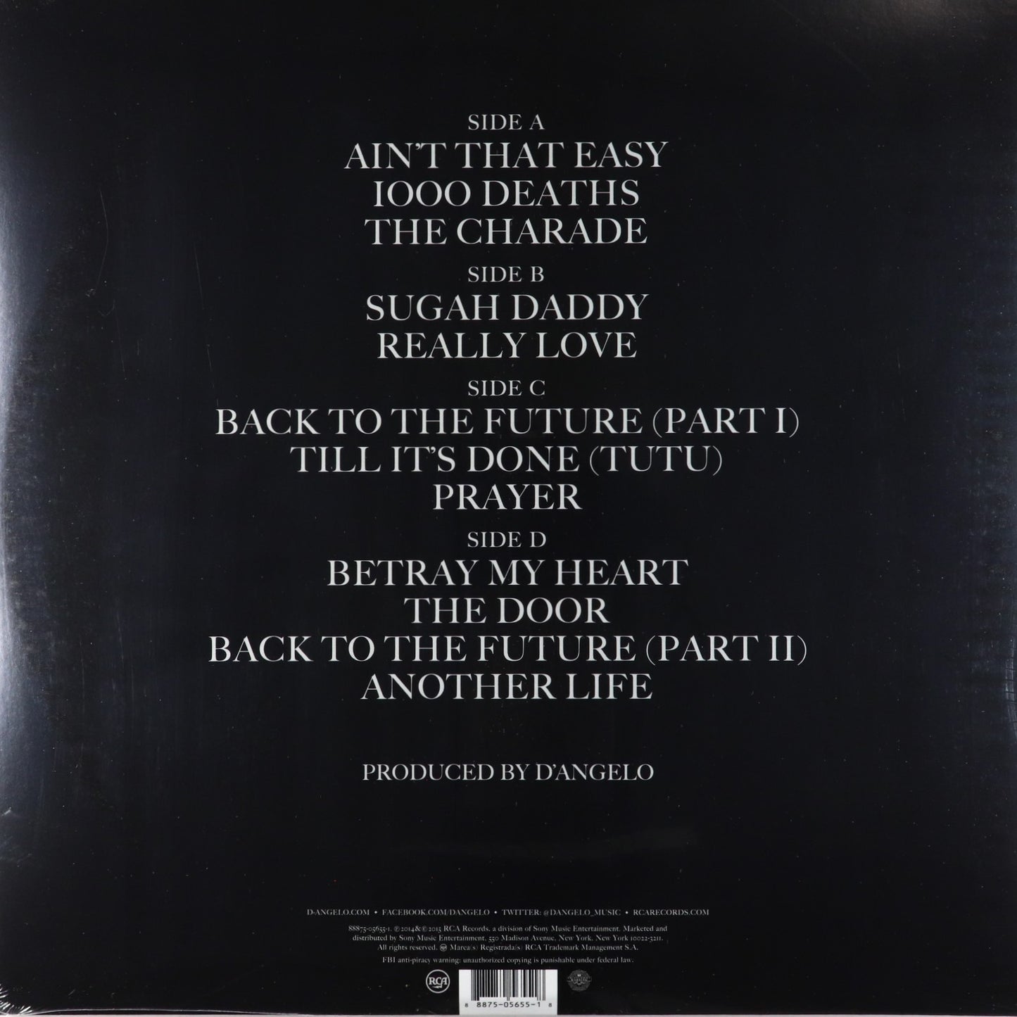 D'Angelo & The Vanguard-Black Messiah