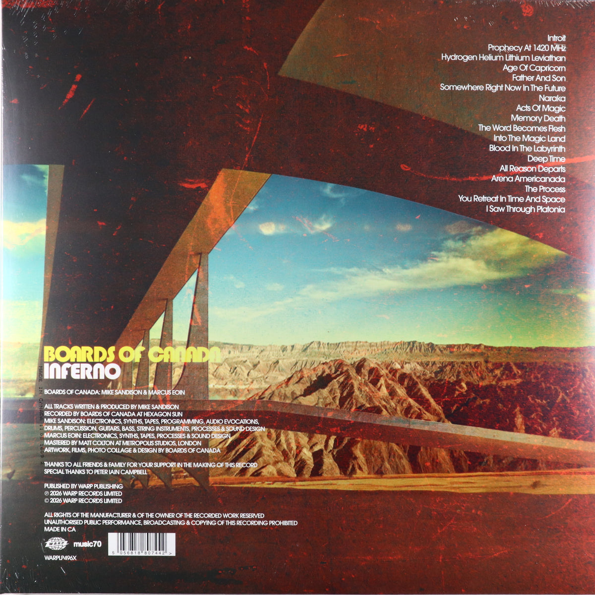 Boards of Canada-Inferno (Red Deluxe Edition)