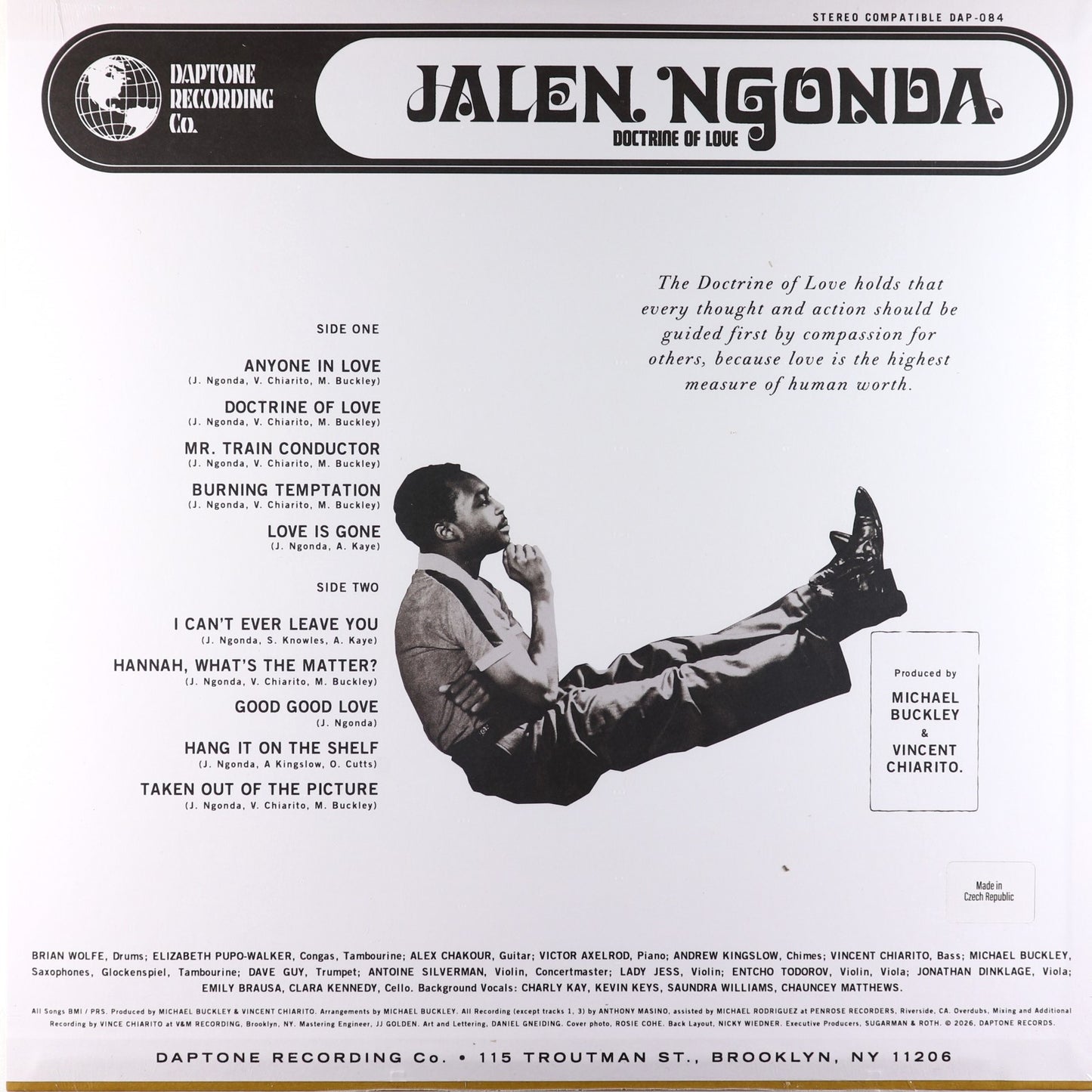Jalen Ngonda-Doctrine of Love