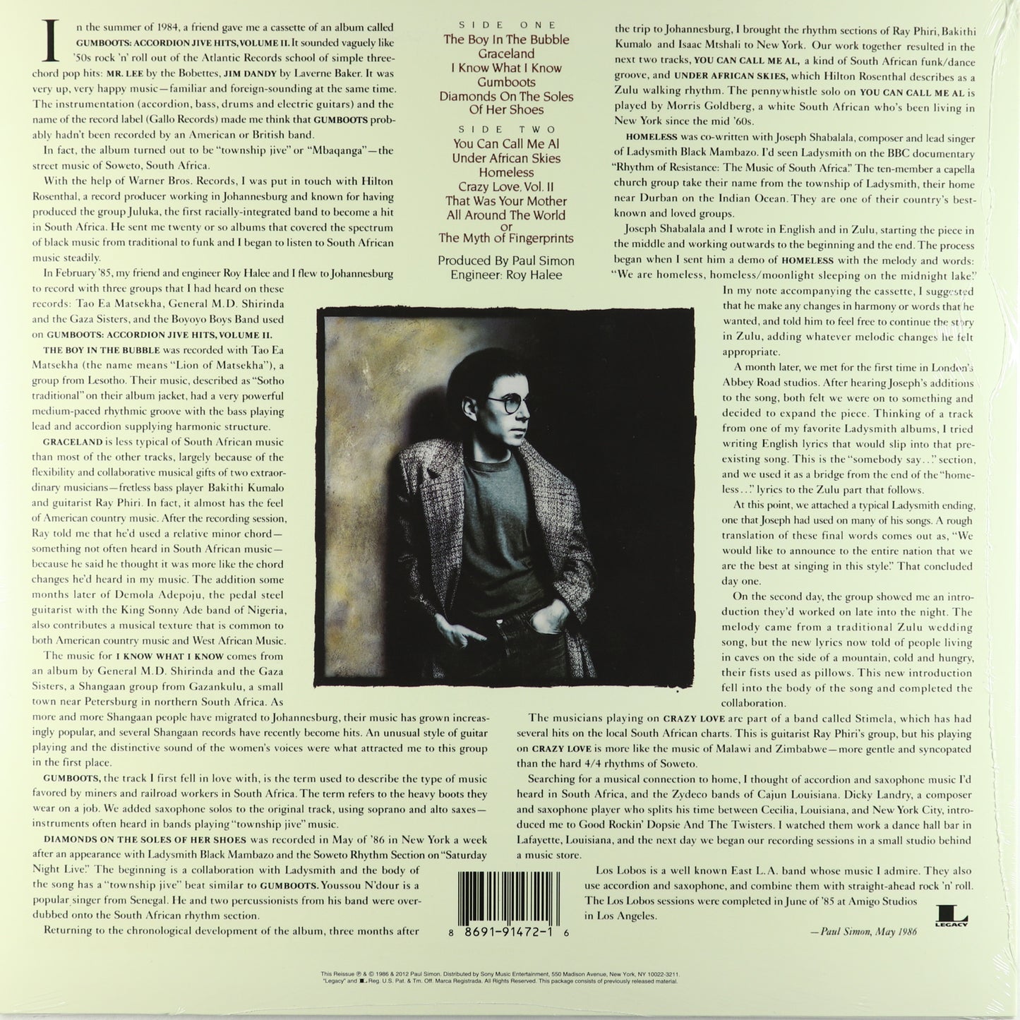 Paul Simon-Graceland: 25th Anniversary Edition