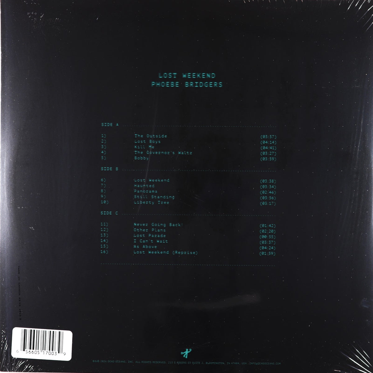Phoebe Bridgers-Lost Weekend