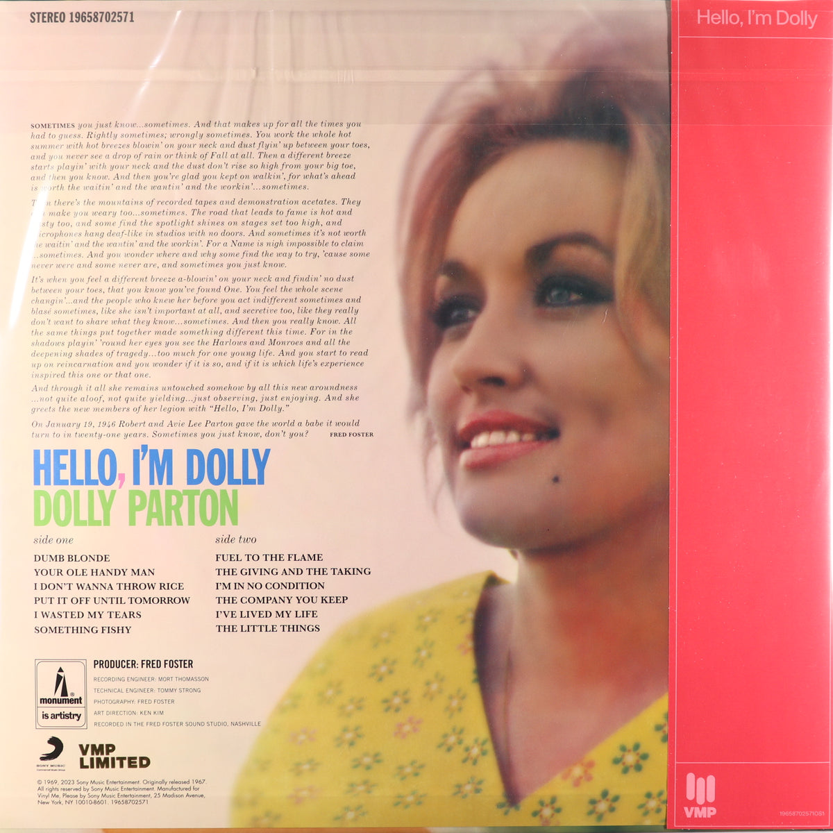 Dolly Parton-Hello I'm Dolly