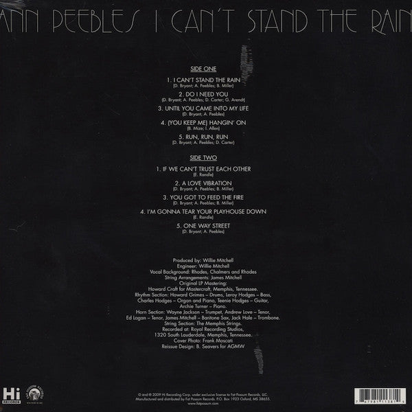Ann Peebles-I Can't Stand The Rain