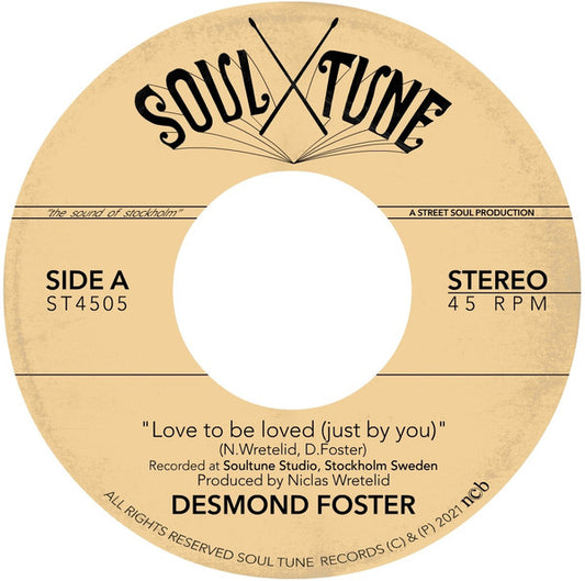 Desmond Foster-Love to be Loved