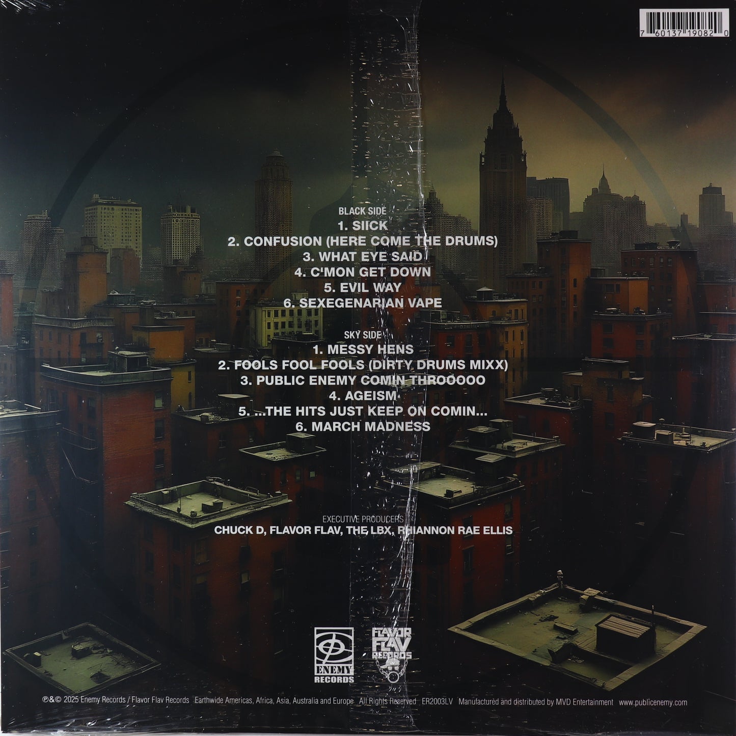 Public Enemy-Black Sky Over The Projects: Apartment 2025