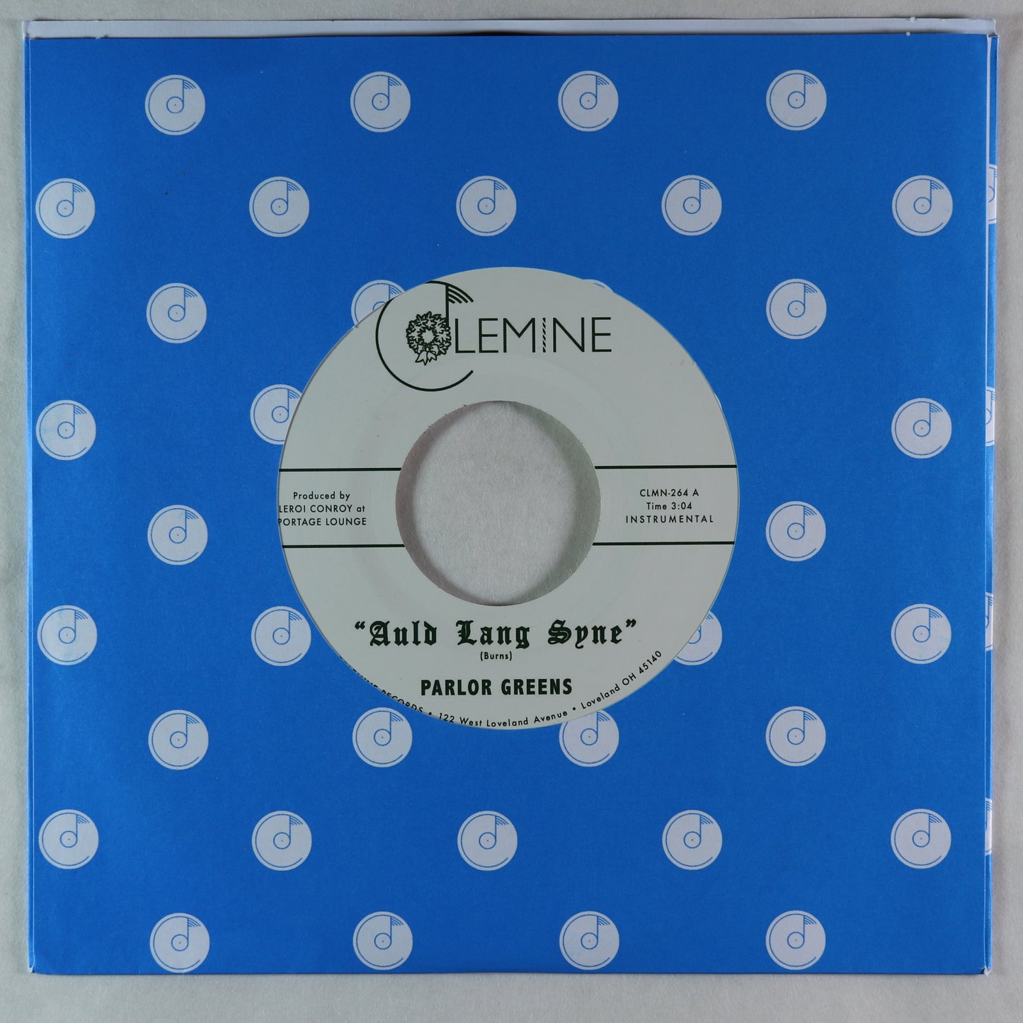 Parlor Greens-Auld Lang Syne / Everyday Will Be Like A Holiday