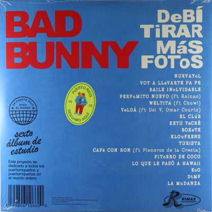 Bad Bunny-Debi Tirar Mas Fotos