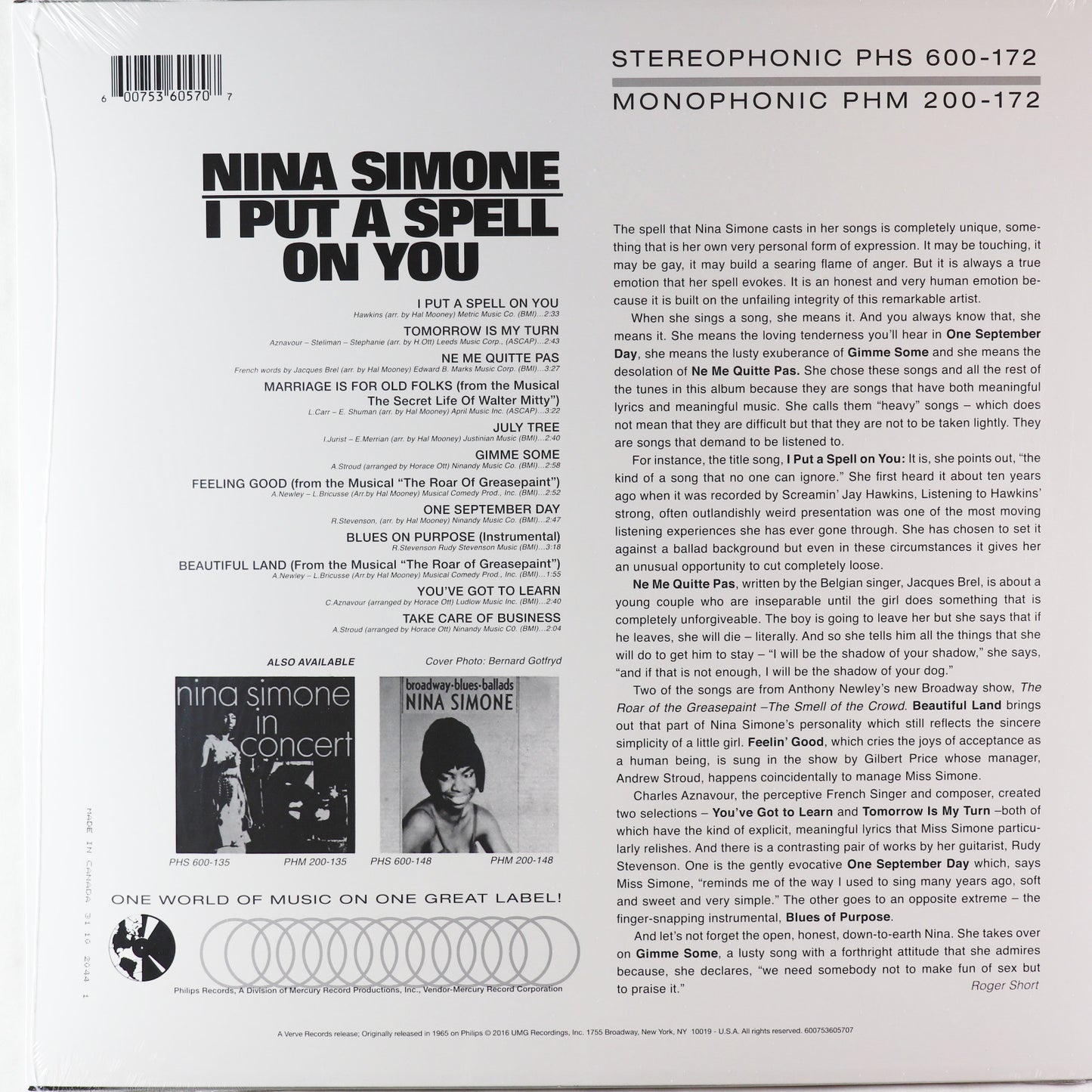 Nina Simone-I Put A Spell On You