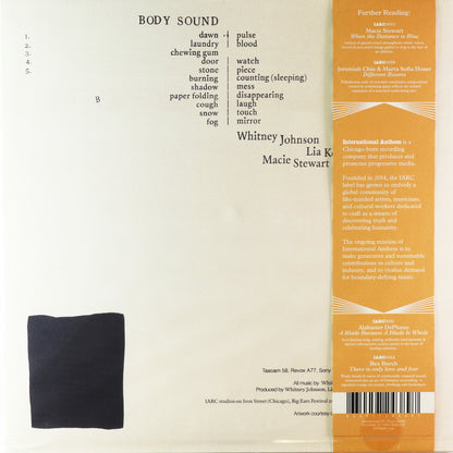 Whitney Johnson-BODY SOUND