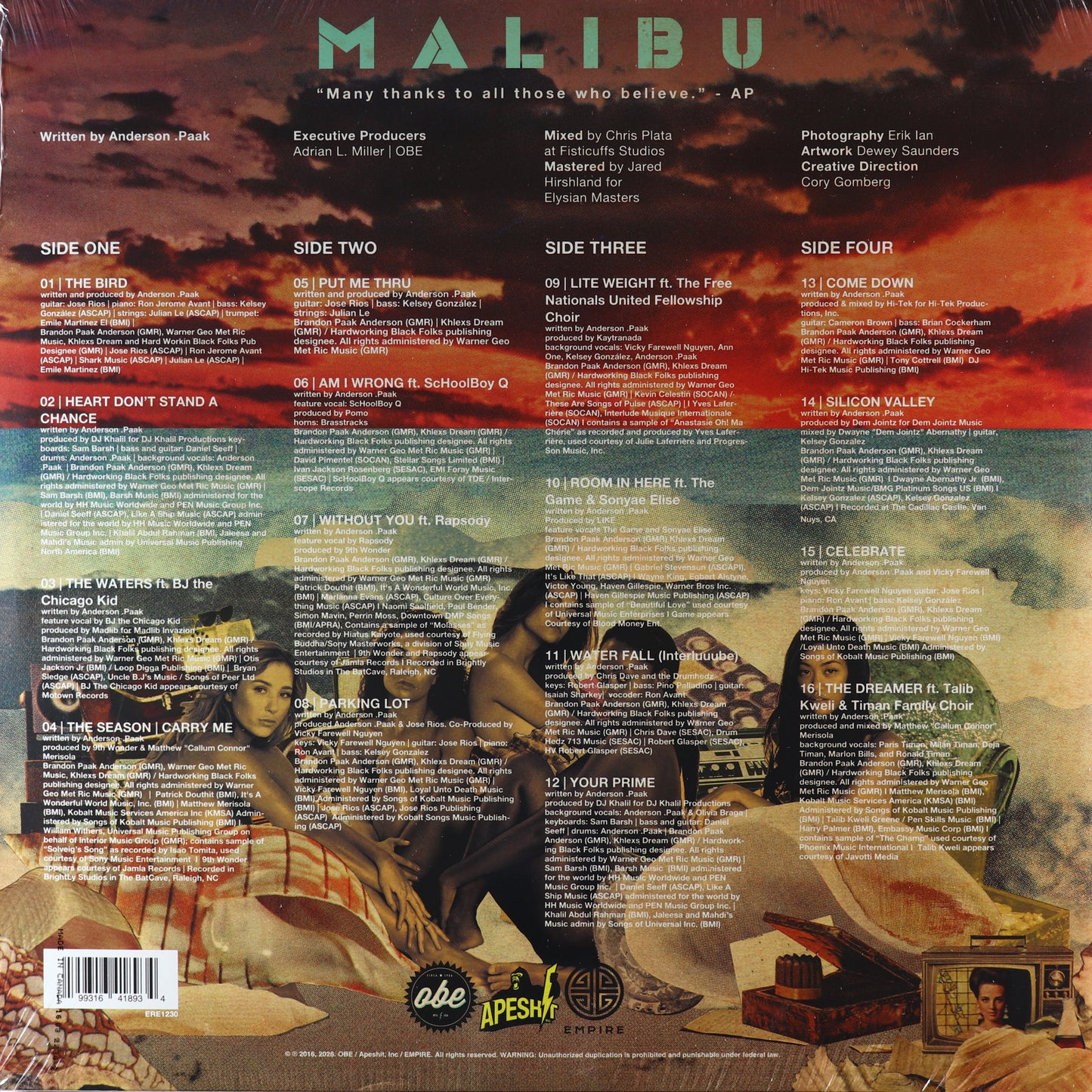 Anderson Paak-Malibu (10 Year Anniversary)