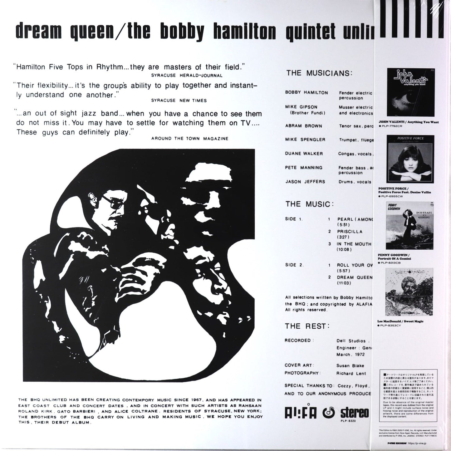 Bobby Hamilton Quintet Unlimited-Dream Queen