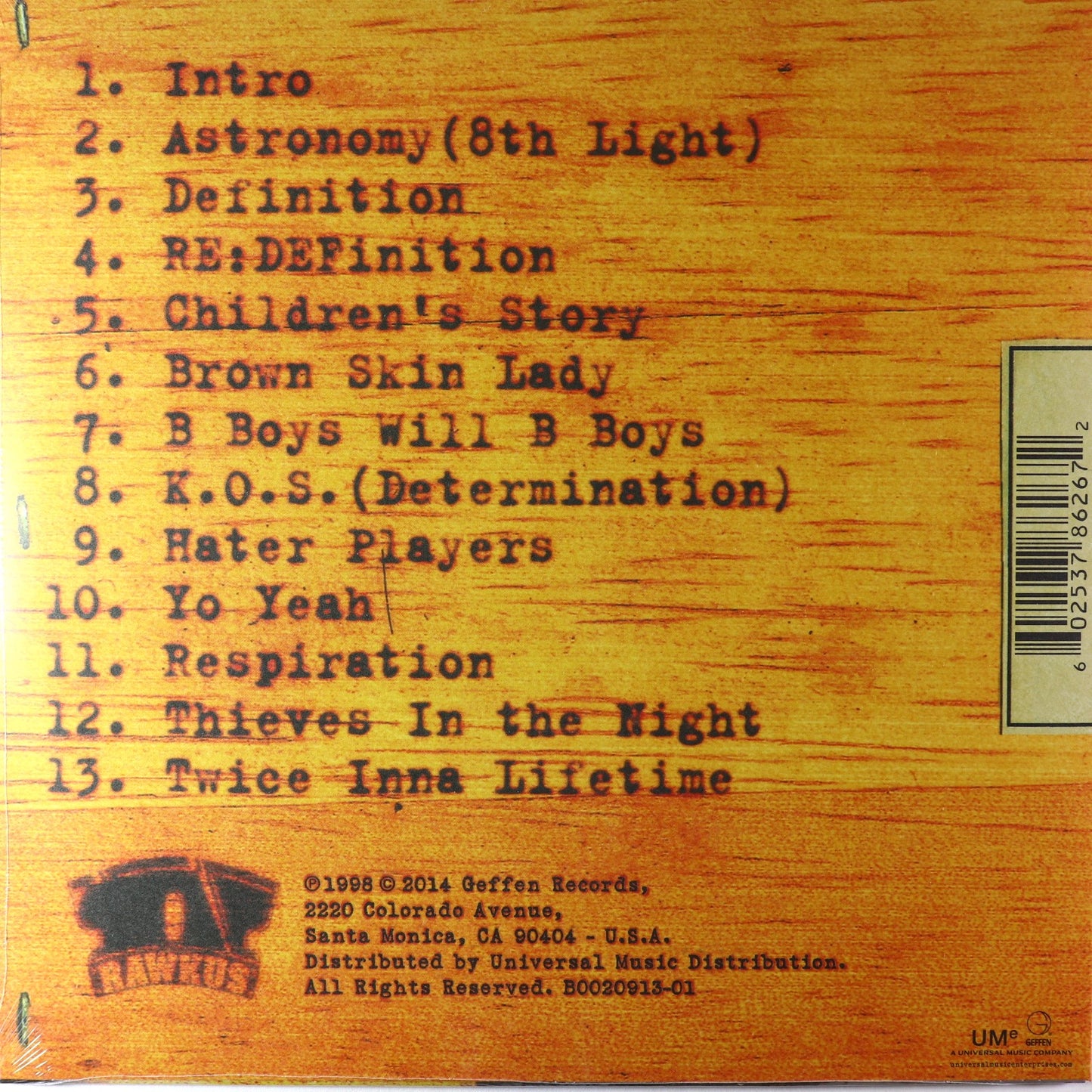 Black Star-Mos Def & Talib Kweli Are Black Star