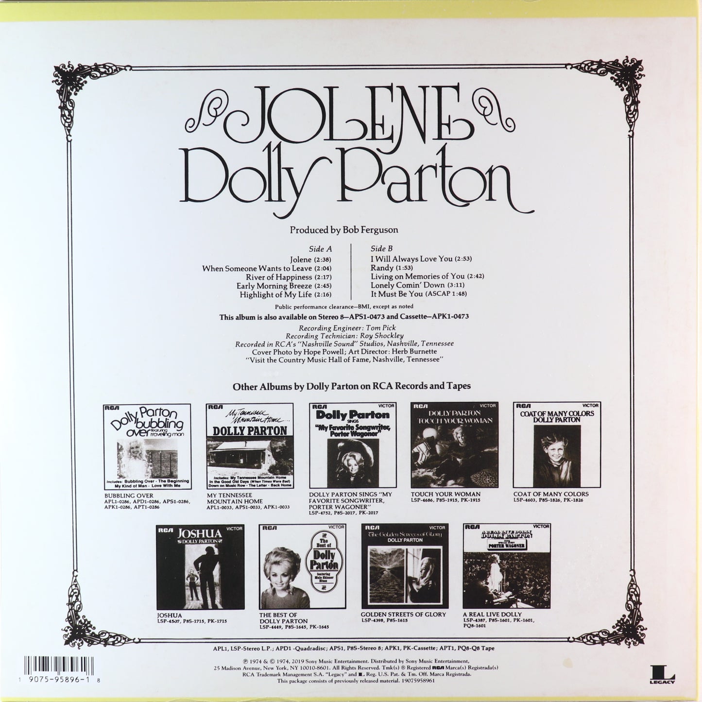 Dolly Parton-Jolene
