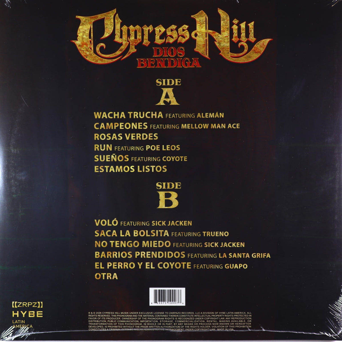 Cypress Hill-Dios Bendiga
