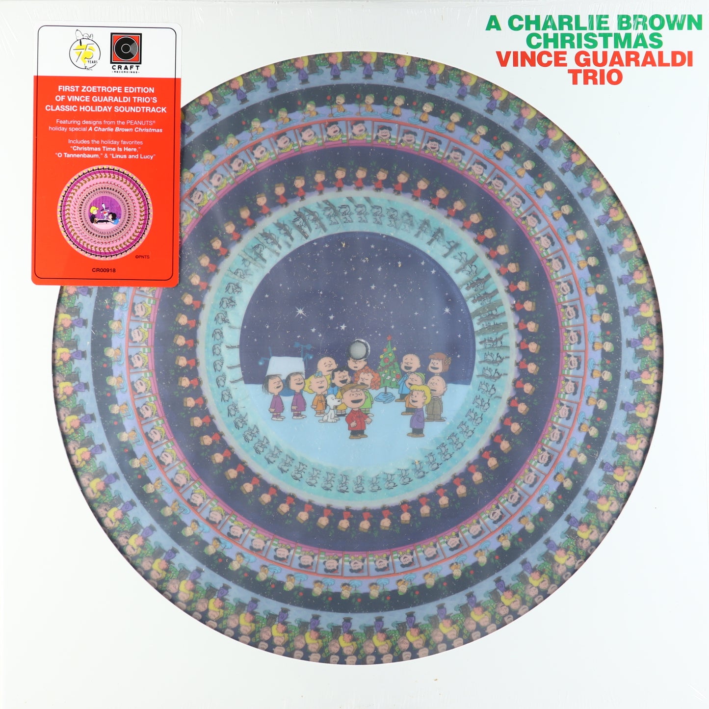 Vince Guaraldi Trio-A Charlie Brown Christmas Zoetrope Picture Disk