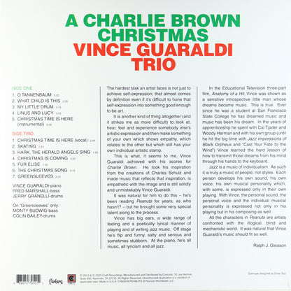 Vince Guaraldi Trio-A Charlie Brown Christmas Zoetrope Picture Disk