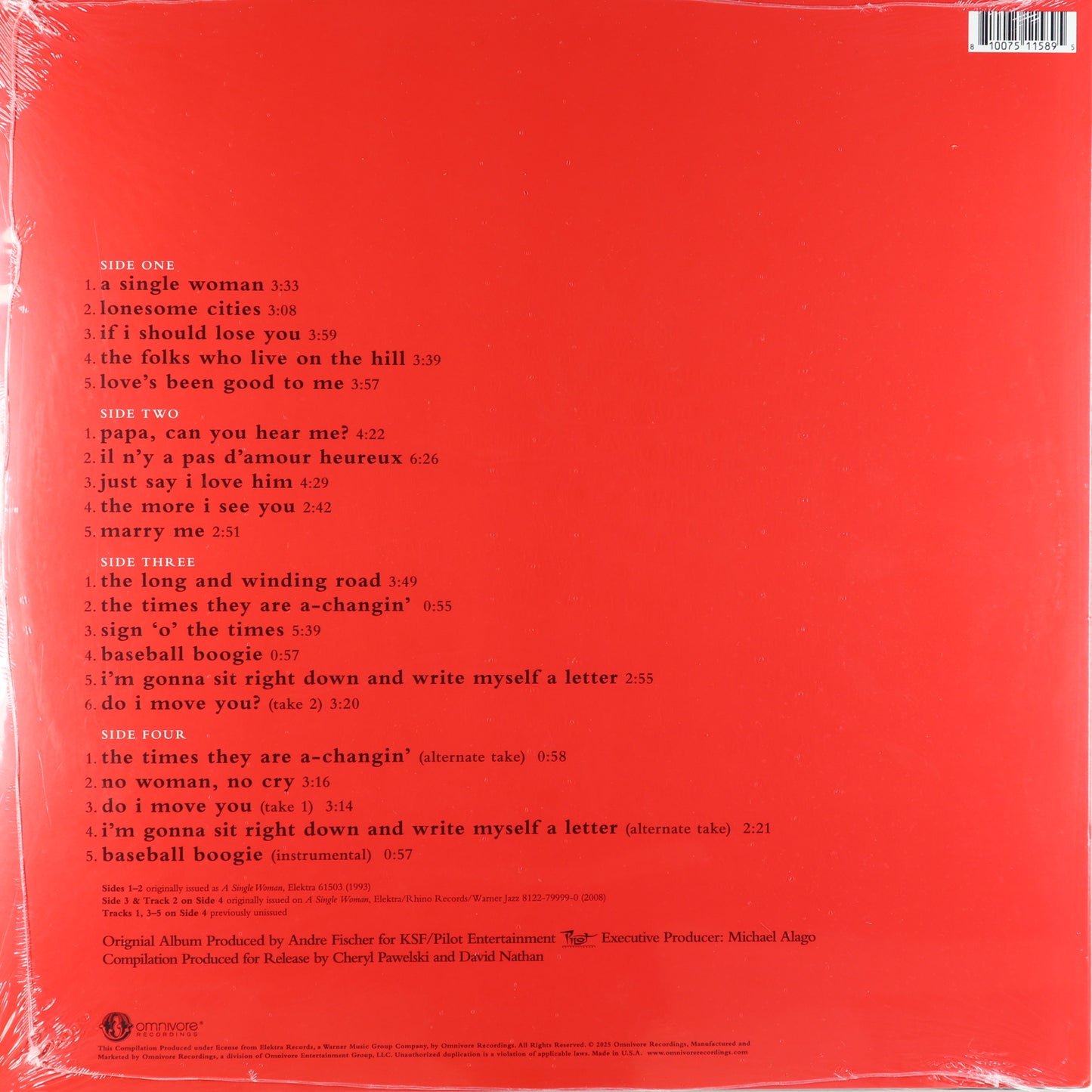 Nina Simone-A Single Woman: The Complete Elektra Recordings