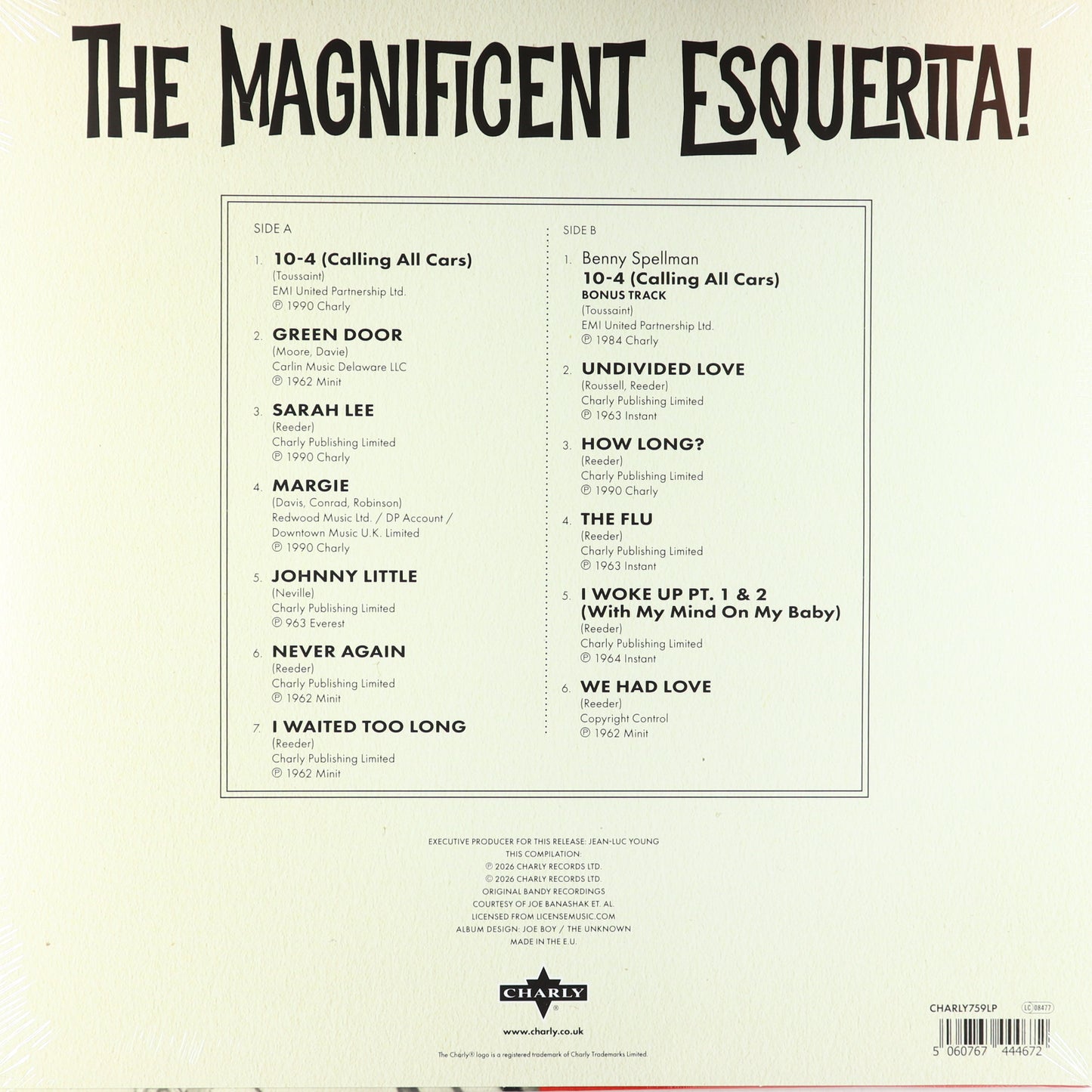 Eskew Reeder-The Magnificent Esquerita!