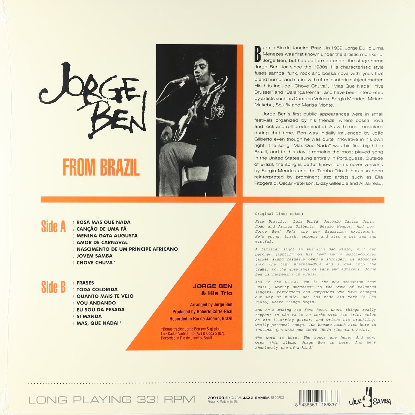 Jorge Ben-From Brazil