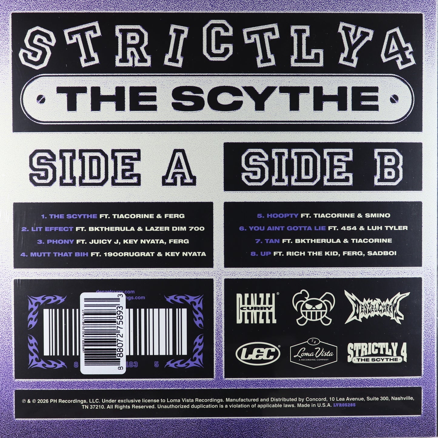 Denzel Curry & The Scythe-Strictly 4 The Scythe