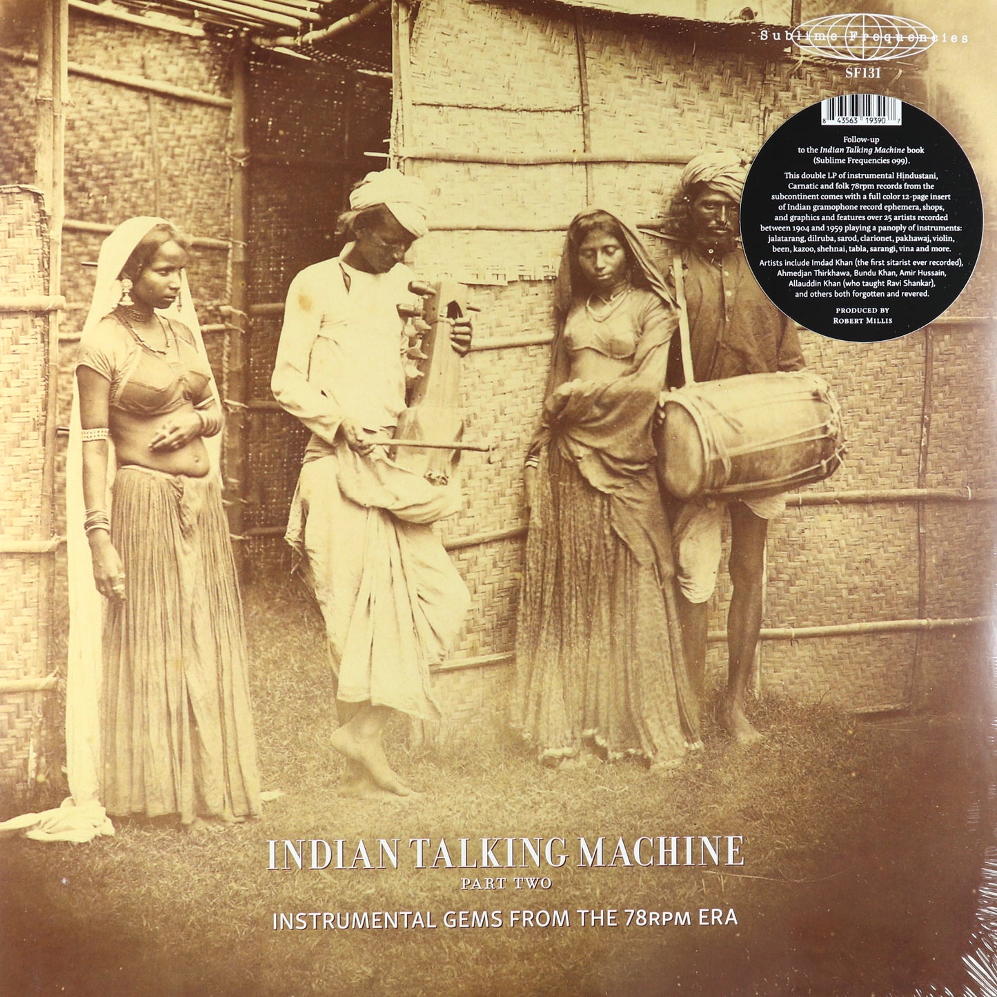 Various Artists-Indian Talking Machine Part Two: Instrumental Gems From The 78rpm Era
