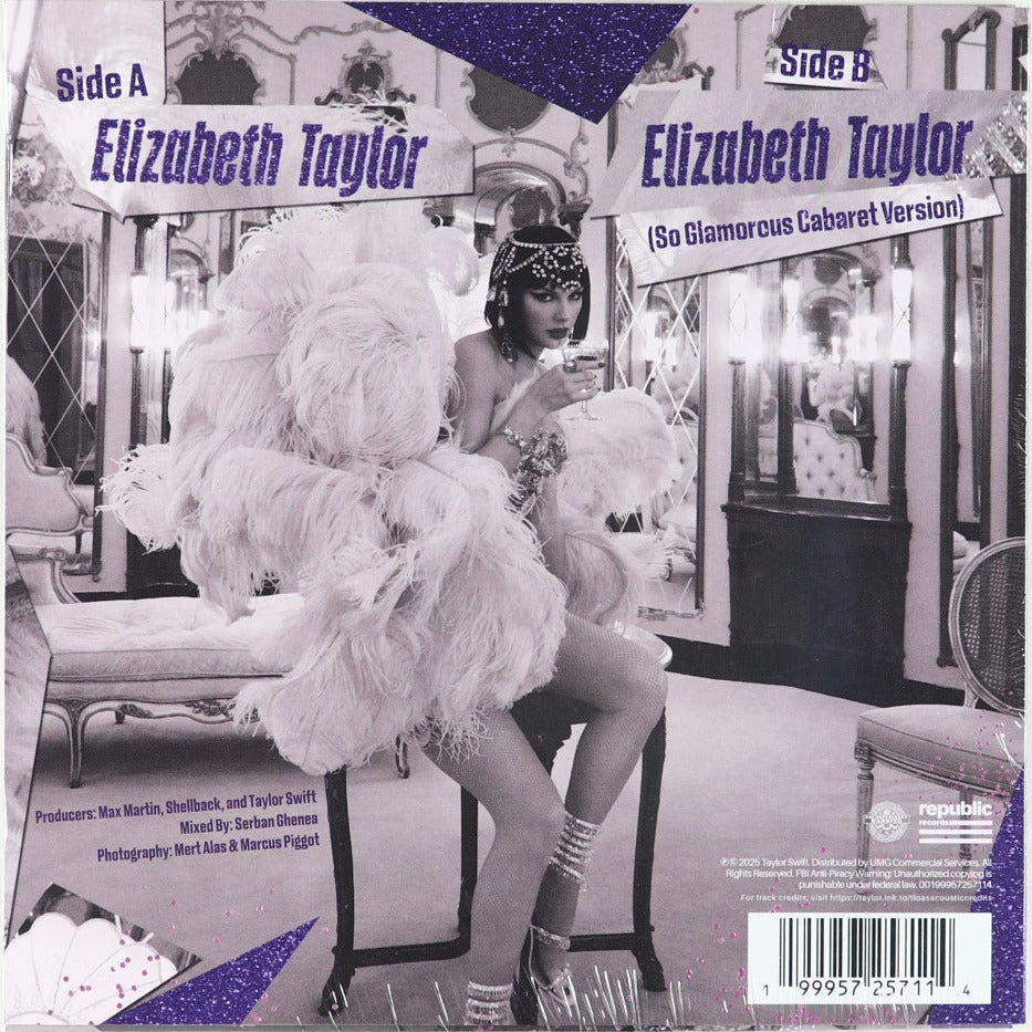 Taylor Swift-Elizabeth Taylor 7"