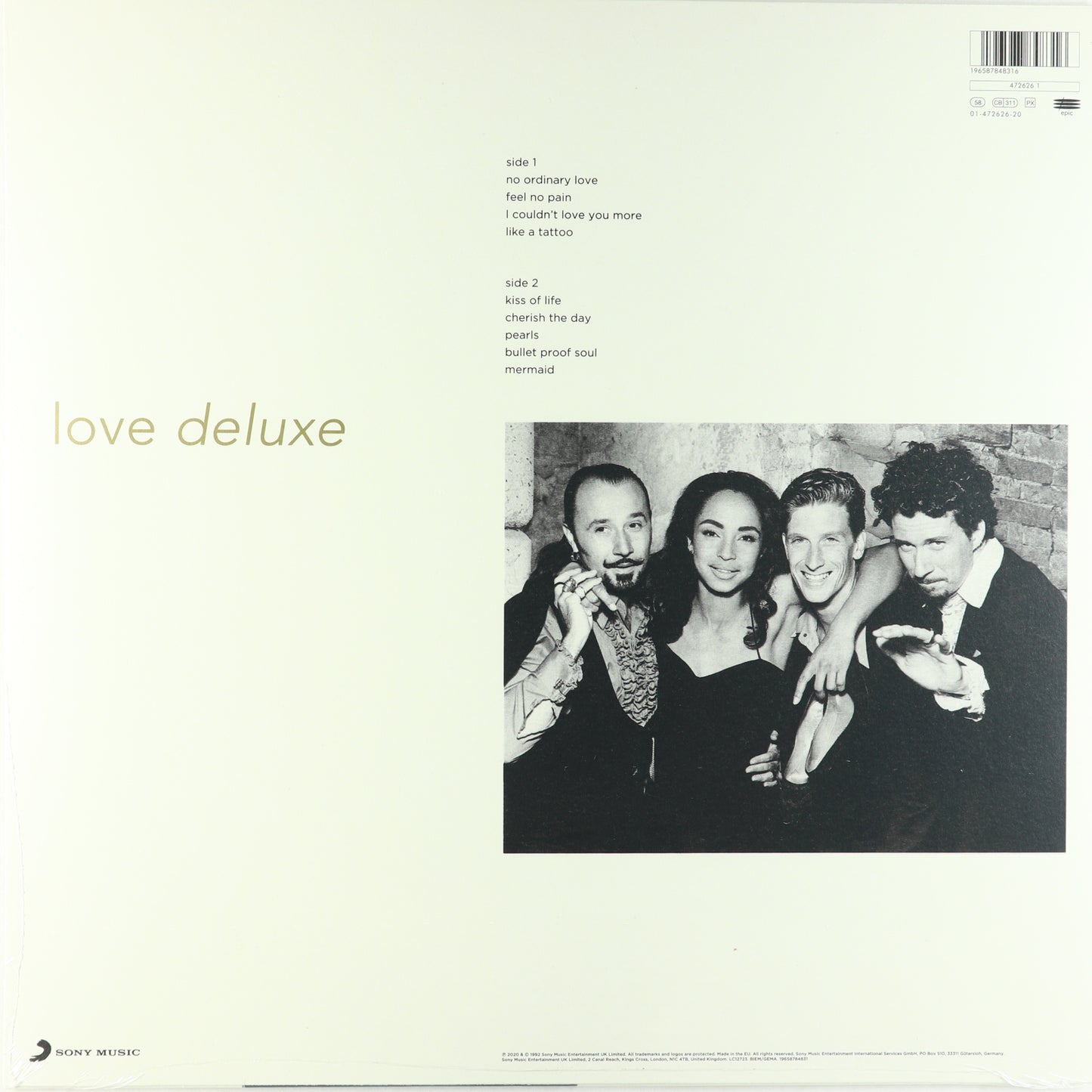 Sade-Love Deluxe