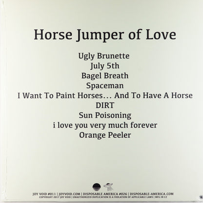 Horse Jumper Of Love-Horse Jumper Of Love