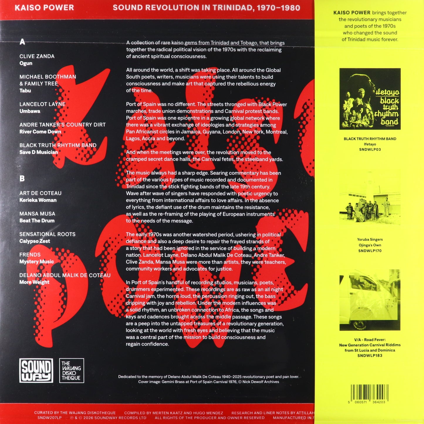 Various-Kaiso Power: Sound Revolution in Trinidad