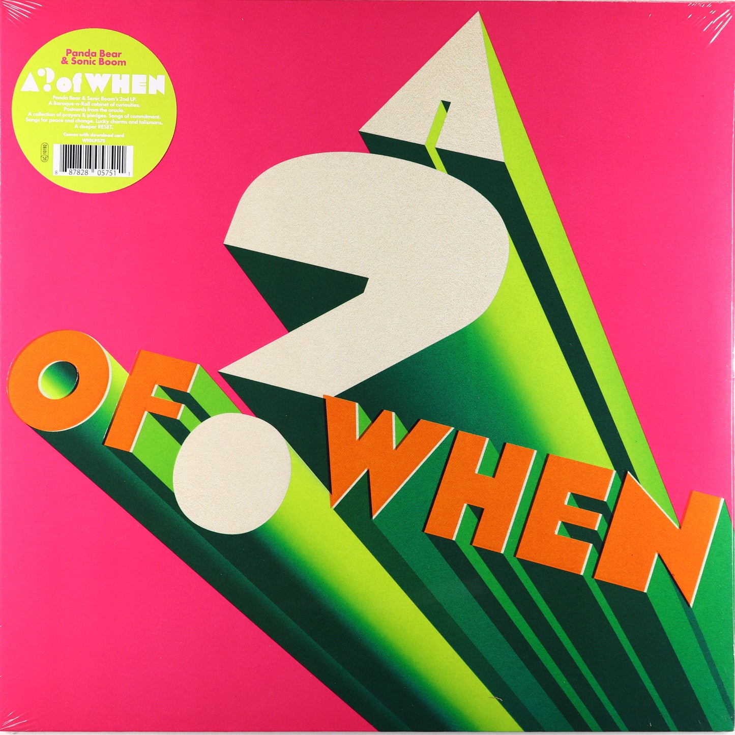 Panda Bear & Sonic Boom-A ? of WHEN