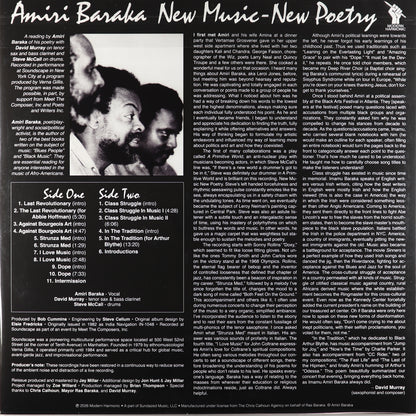 Amiri Baraka-New Music—New Poetry