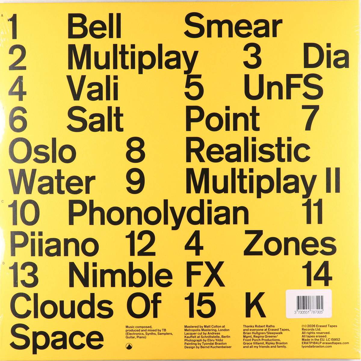 Tyondai Braxton-Splayed Werks
