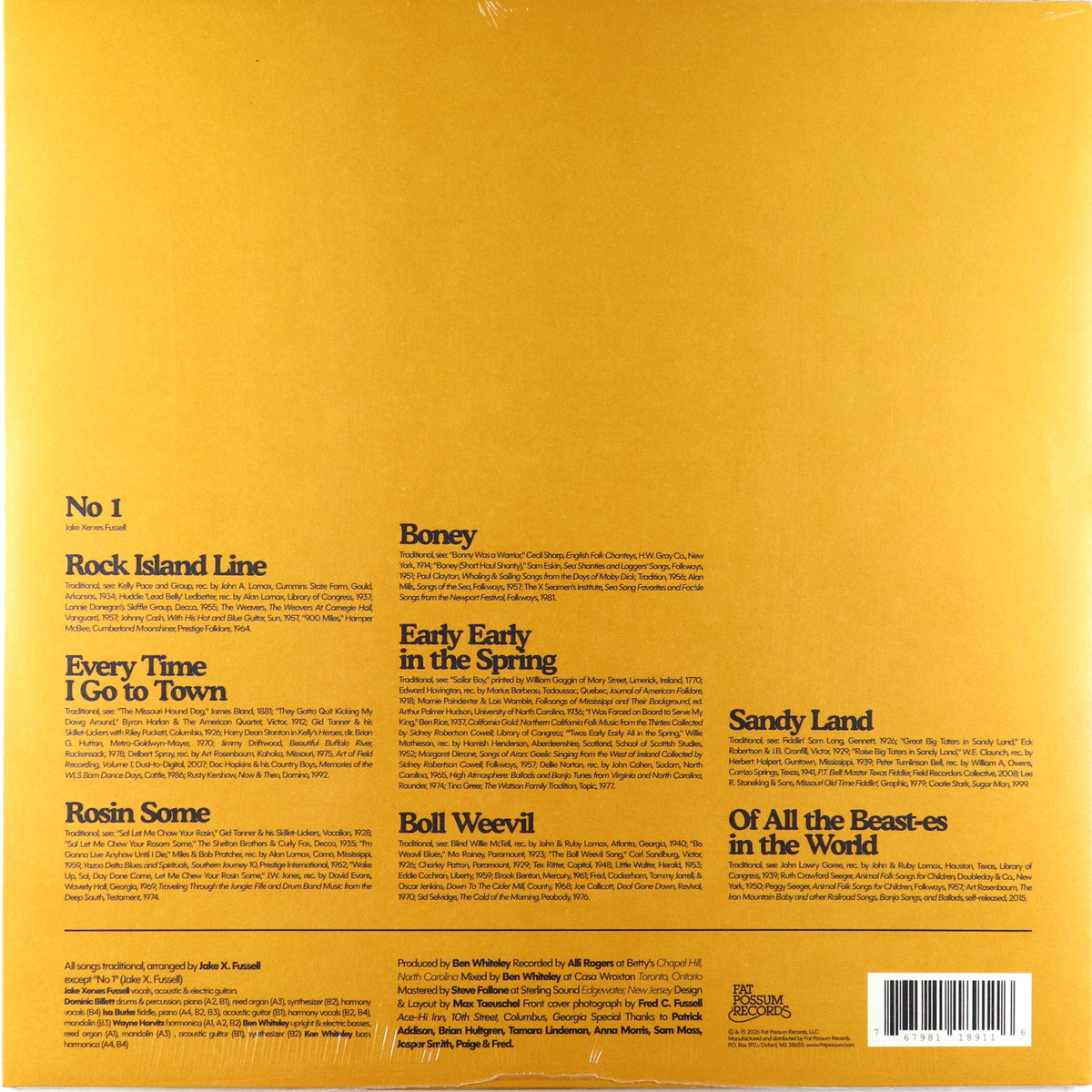 Jake Xerxes Fussell-The Old Beloved Path