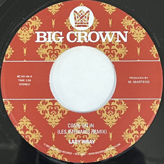 Lady Wray-Come On In / Under The Sun
