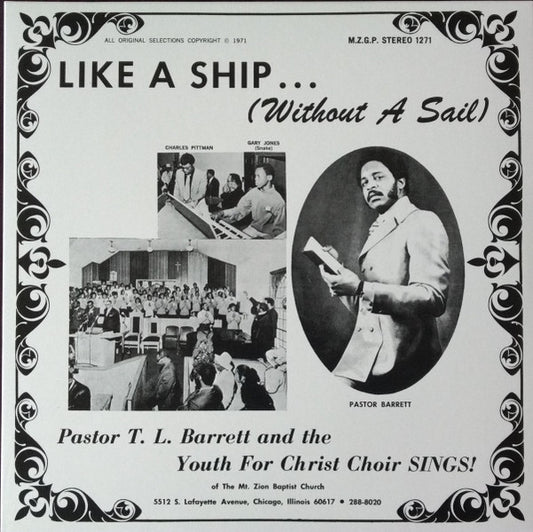 TL Barrett-Like A Ship Without A Sail